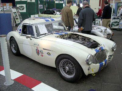 Bill Rawles' racing Austin Healey 3000