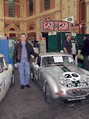 Brian and his Frogeye Sprite
