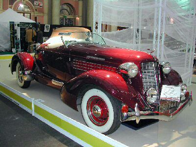 An Auburn Speedster seen at the show