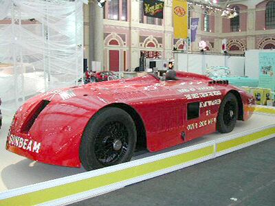 The Sunbeam 1000HP machine at the show