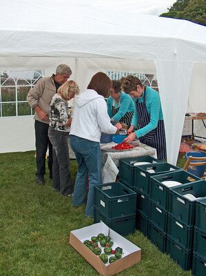 Northern Centre's BBQ team
