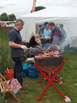 Northern Centre's BBQ team