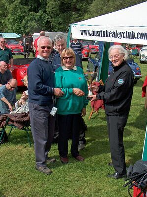 Best 6 Cylinder Car. John and Jill Bowman