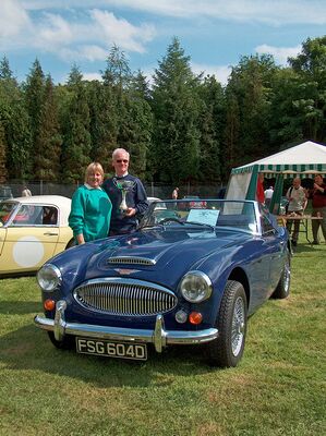 Alan Ling Trophy. Jill and John Bowman